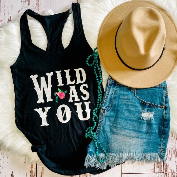 Wild As You racerback tank - Picture 1 of 1